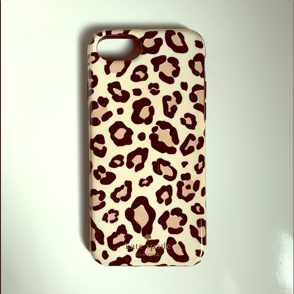 Kate Spade Leopard Print iPhone 6/7/8 Case